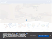Tablet Screenshot of mizo.hu